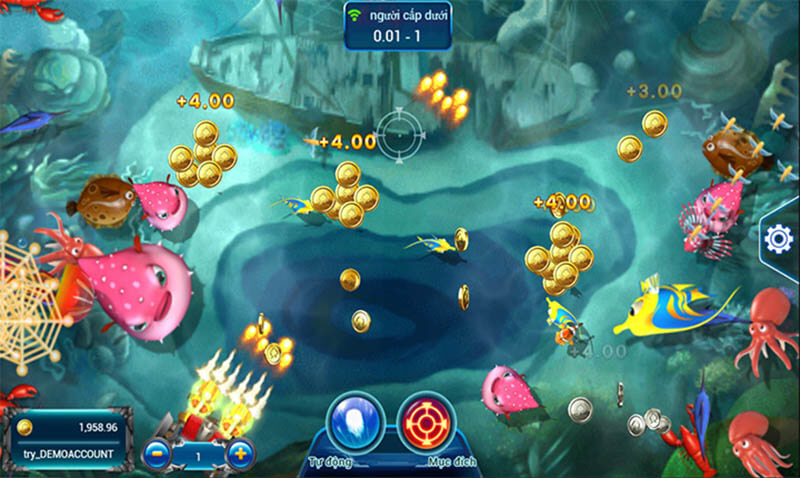 Câu cá chiến Fishing War là một trò chơi giải trí đổi thưởng