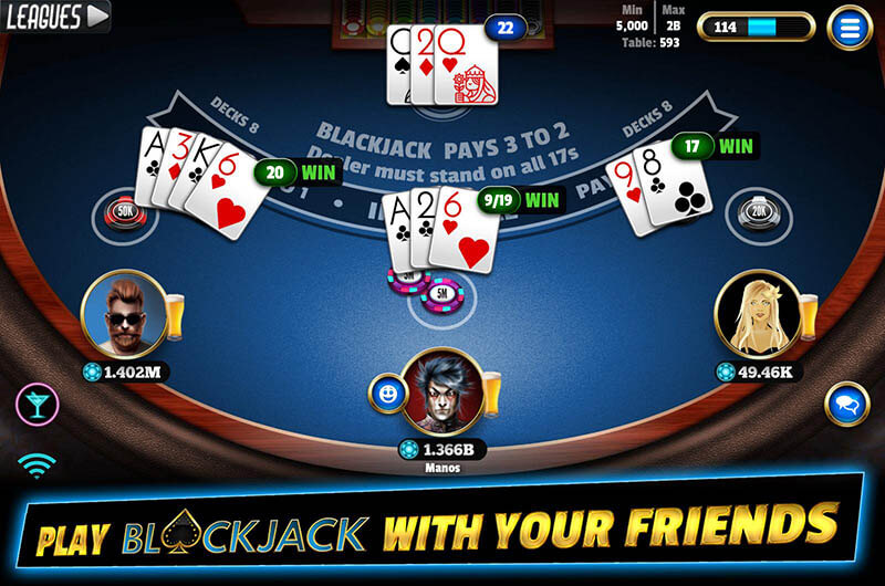 các game bài Blackjack